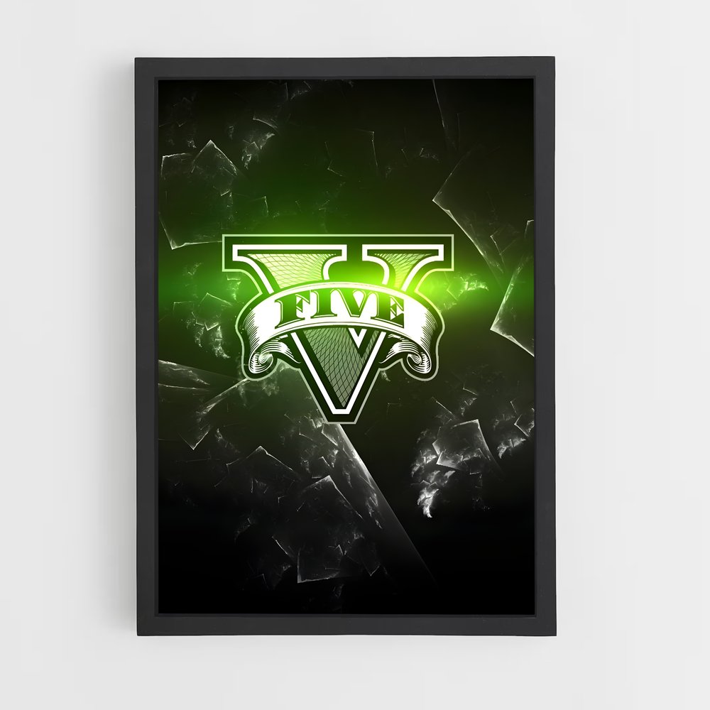 Poster Team Los Santos – affiche GTA V (vue 2)